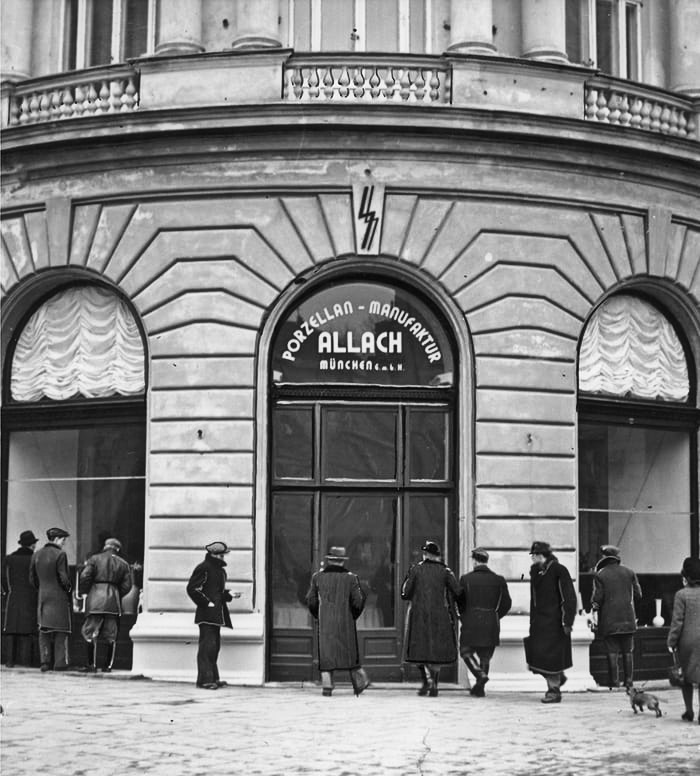 Allach Porcelain shop in Munich